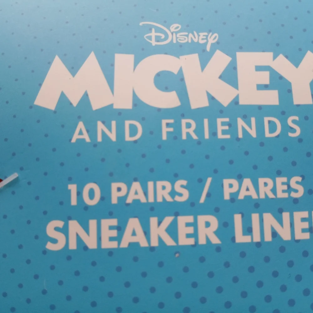 Disney Mickey and Friends sneaker liners shoe size 4-10 New In Package. …